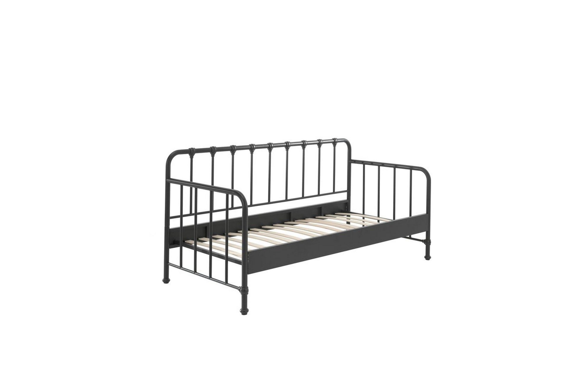 Køyeseng Bronxx svart 90x200 cm -