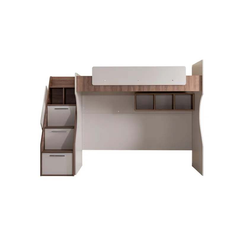 Køyeseng Homitis Milano (260 x 185 x 106 cm) krem brun, undefined