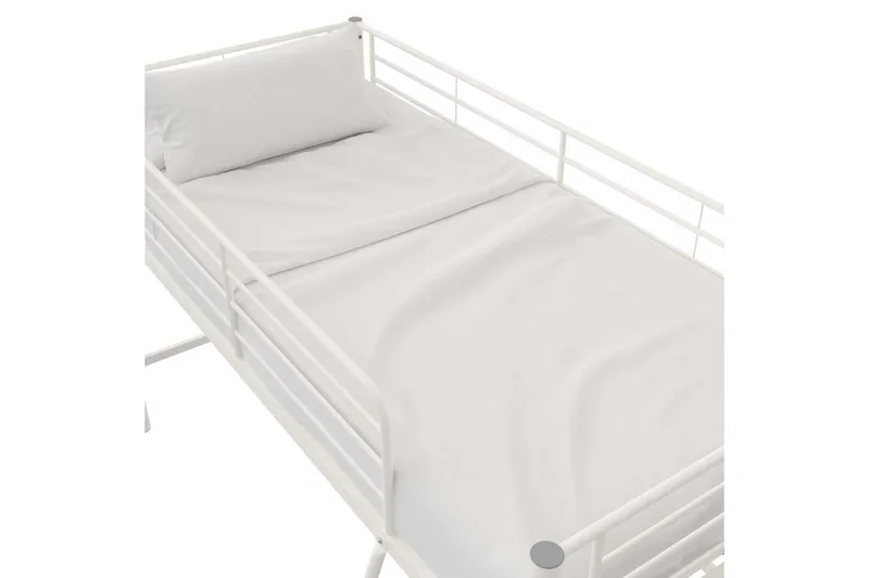 Køyeseng Jodie Hvit - Hvit - Møbler - Barnemøbler - Barneseng & Juniorseng - Loftseng barn
