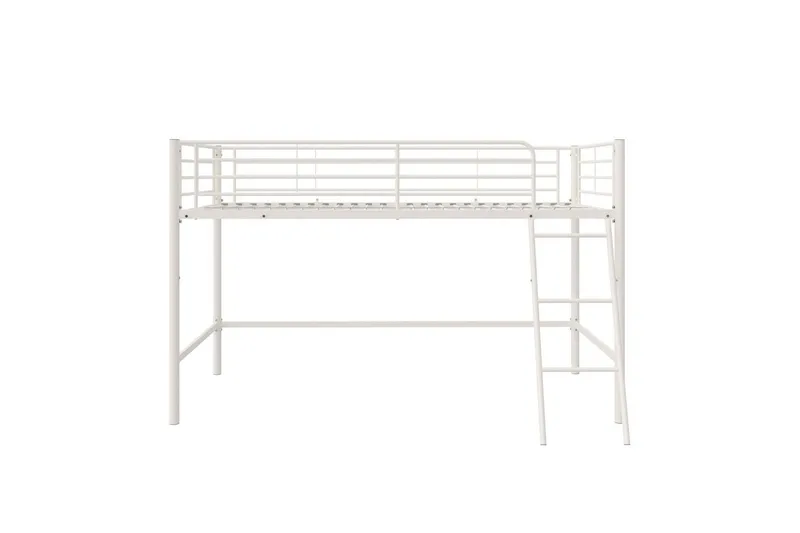 Køyeseng Jodie Hvit - Hvit - Møbler - Barnemøbler - Barneseng & Juniorseng - Loftseng barn