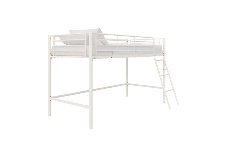 Køyeseng Jodie Hvit - Hvit - Møbler - Barnemøbler - Barneseng & Juniorseng - Loftseng barn