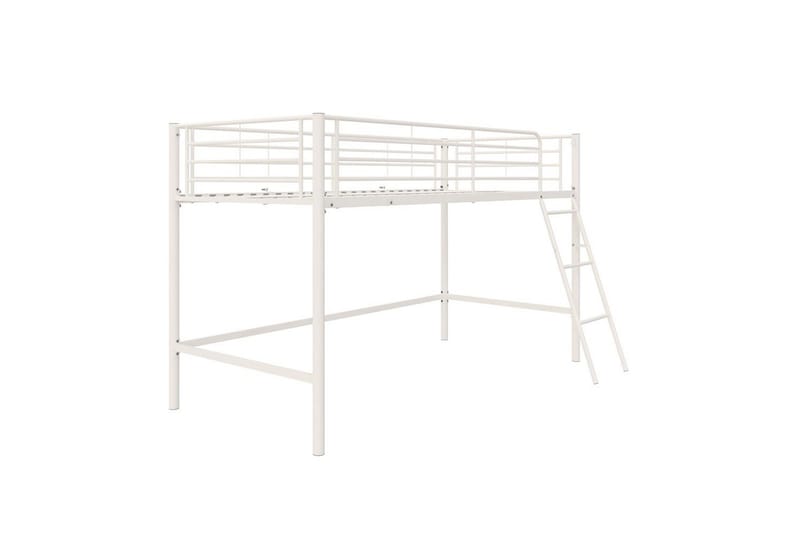 Køyeseng Jodie Hvit - Hvit - Møbler - Barnemøbler - Barneseng & Juniorseng - Loftseng barn