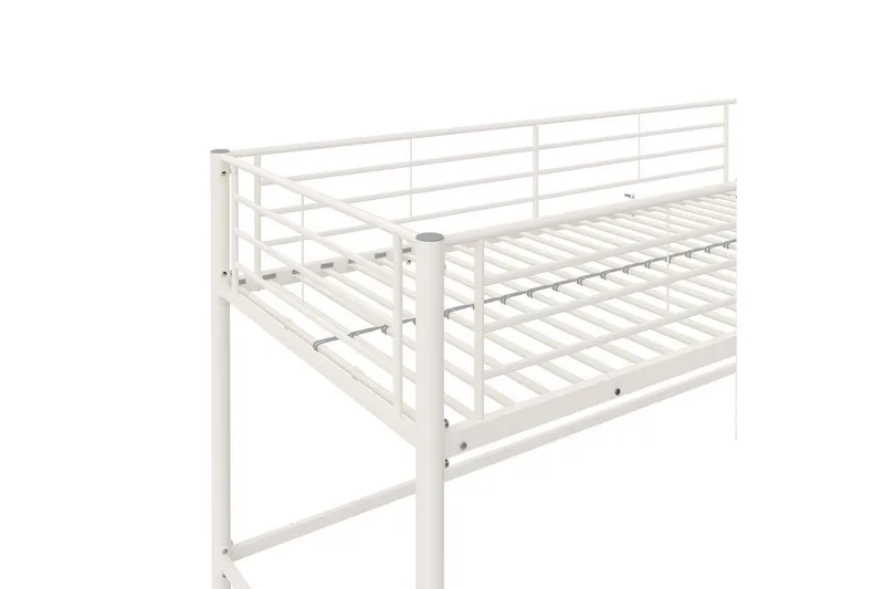 Køyeseng Jodie Hvit - Hvit - Møbler - Barnemøbler - Barneseng & Juniorseng - Loftseng barn