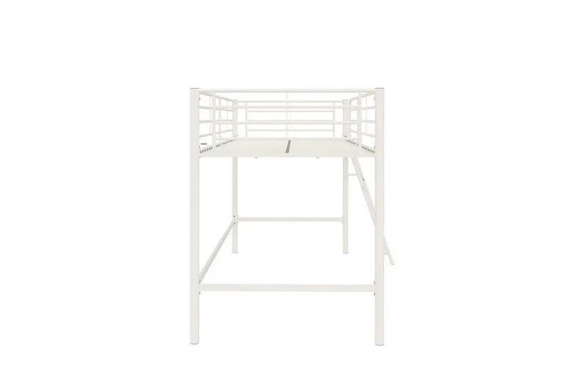 Køyeseng Jodie Hvit - Hvit - Møbler - Barnemøbler - Barneseng & Juniorseng - Loftseng barn