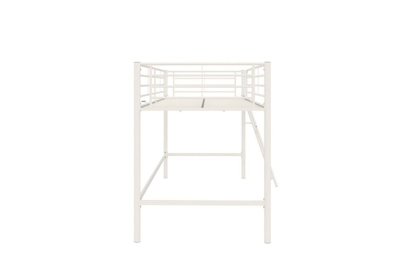 Køyeseng Jodie Hvit - Hvit - Møbler - Barnemøbler - Barneseng & Juniorseng - Loftseng barn