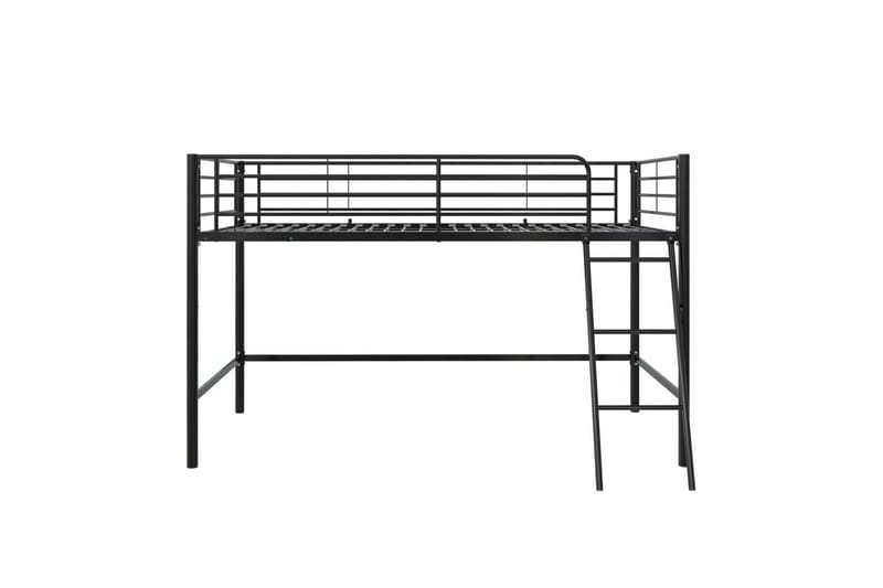 Køyeseng Jodie Svart - Svart - Møbler - Barnemøbler - Barneseng & Juniorseng - Loftseng barn