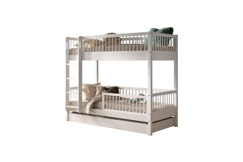 Køyeseng med skuff og sikkerhetsrekkverk Forrest Bøk - Bøk - Møbler - Barnemøbler - Barneseng & Juniorseng - Køyeseng barn