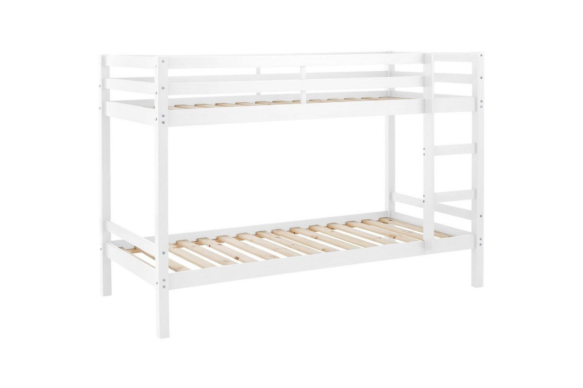 Køyeseng med to liggeplasser Loft24 Køyeseng Alpi 208x103x143 cm, hvit Vit -