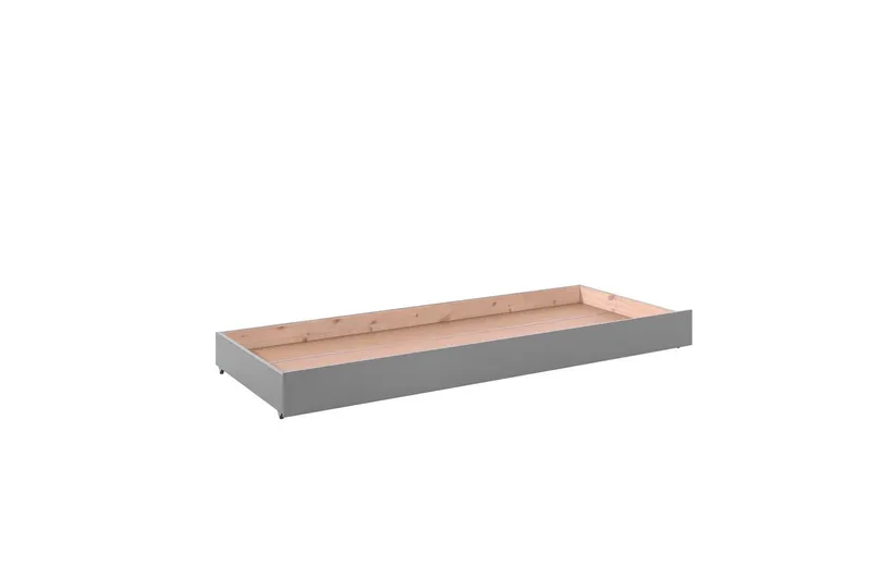 Køyeseng med Underseng Pino Grå, 180 cm - Grå, 180 cm - Møbler - Barnemøbler - Barneseng & Juniorseng - Køyeseng barn