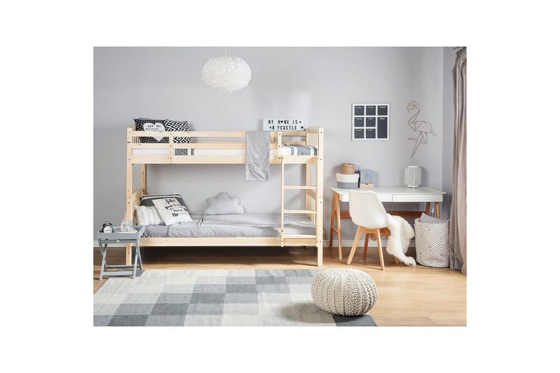 Køyeseng Revin - Lyst tre - Møbler - Barnemøbler - Barneseng & Juniorseng - Køyeseng barn