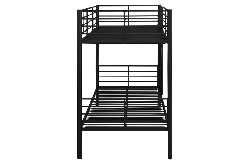 Køyeseng Rosie Svart - Svart - Møbler - Barnemøbler - Barneseng & Juniorseng - Køyeseng barn