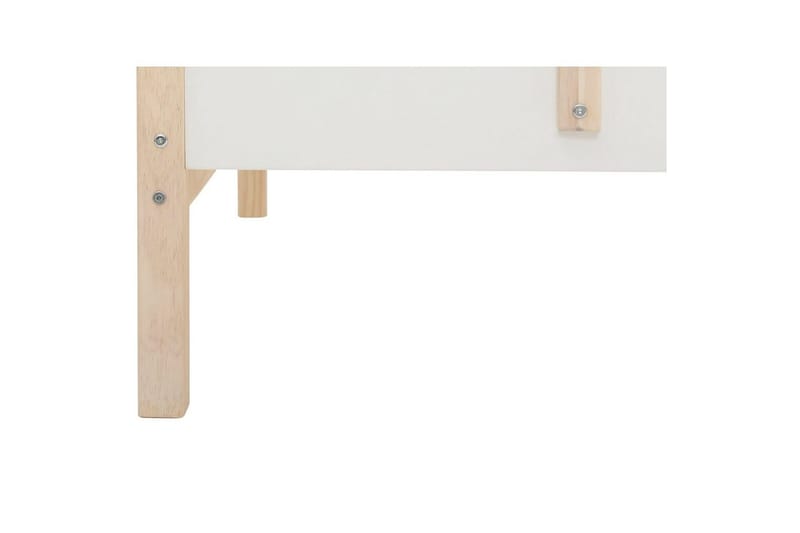 Køyeseng Square Line Hvit, 150x205x96 cm - Hvit, 150x205x96 cm - Møbler - Barnemøbler - Barneseng & Juniorseng - Køyeseng barn