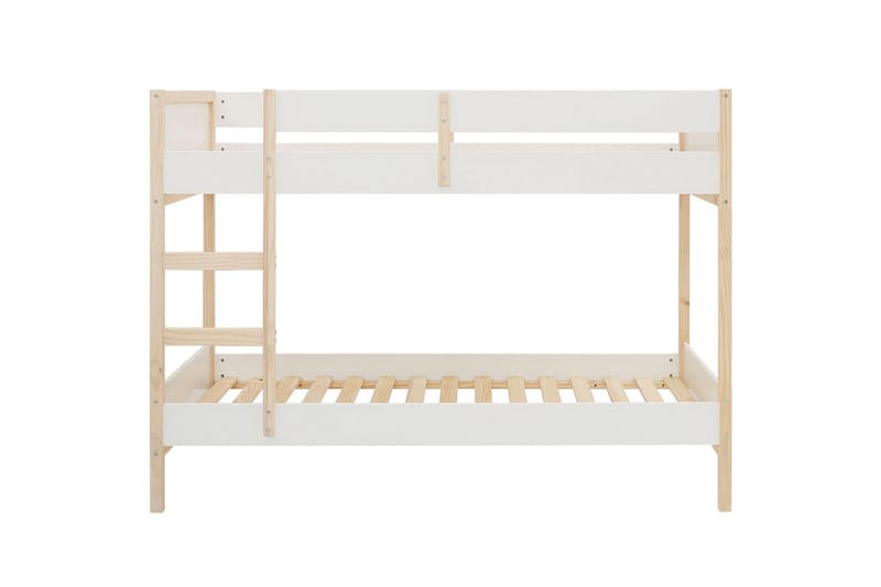 Køyeseng Square Line Hvit, 150x205x96 cm - Hvit, 150x205x96 cm - Møbler - Barnemøbler - Barneseng & Juniorseng - Køyeseng barn
