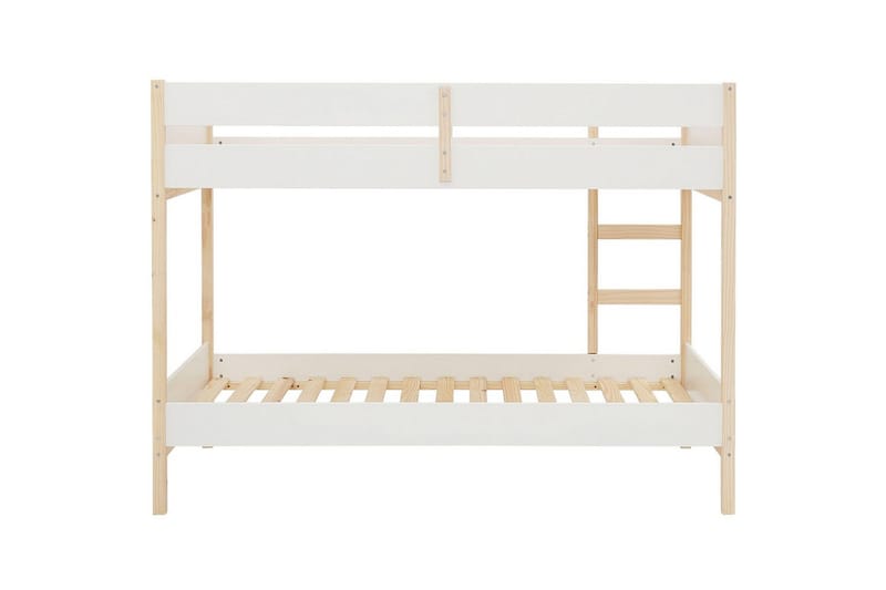 Køyeseng Square Line Hvit, 150x205x96 cm - Hvit, 150x205x96 cm - Møbler - Barnemøbler - Barneseng & Juniorseng - Køyeseng barn