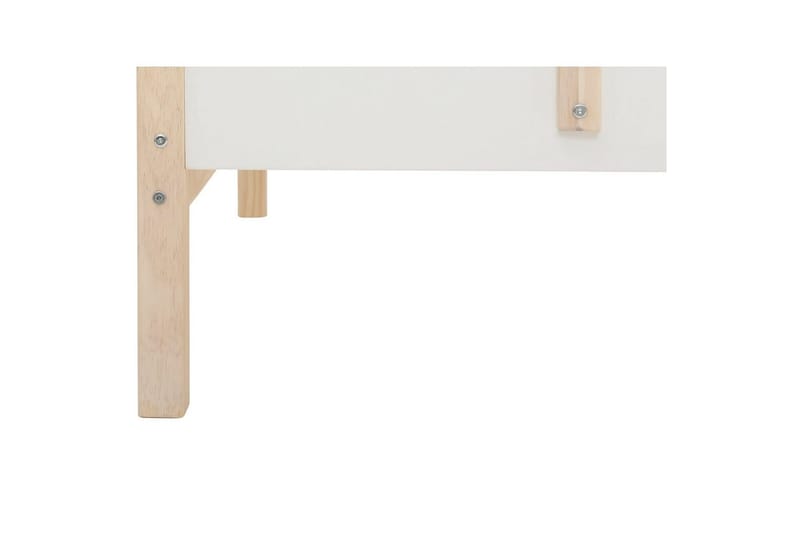 Køyeseng Square Line Hvit, 150x205x96 cm - Hvit, 150x205x96 cm - Møbler - Barnemøbler - Barneseng & Juniorseng - Køyeseng barn