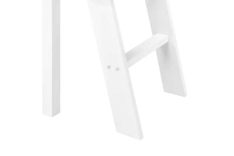 Lav køyeseng Ascoux - Hvit - Møbler - Barnemøbler - Barneseng & Juniorseng - Loftseng barn