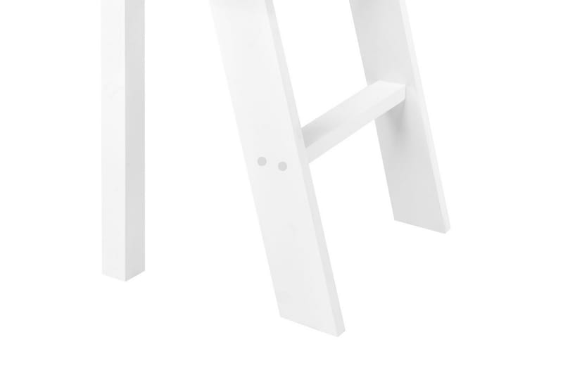 Lav køyeseng Ascoux - Hvit - Møbler - Barnemøbler - Barneseng & Juniorseng - Loftseng barn