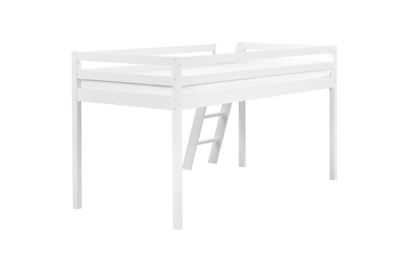 Lav køyeseng Ascoux - Hvit - Møbler - Barnemøbler - Barneseng & Juniorseng - Loftseng barn