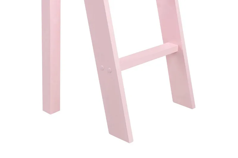 Lav køyeseng Ascoux - Rosa - Møbler - Barnemøbler - Barneseng & Juniorseng - Loftseng barn