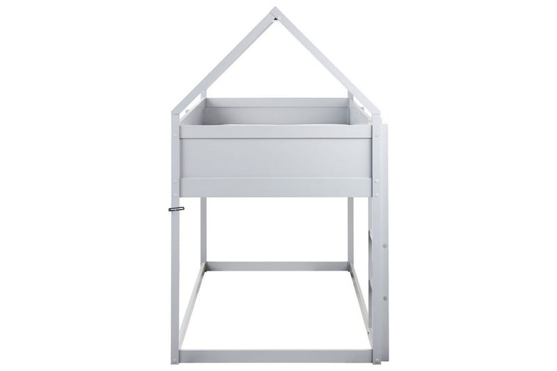 Lav køyeseng Dienne - Grå - Møbler - Barnemøbler - Barneseng & Juniorseng - Loftseng barn