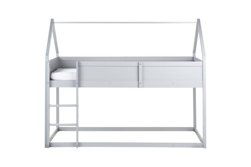 Lav køyeseng Dienne - Grå - Møbler - Barnemøbler - Barneseng & Juniorseng - Loftseng barn