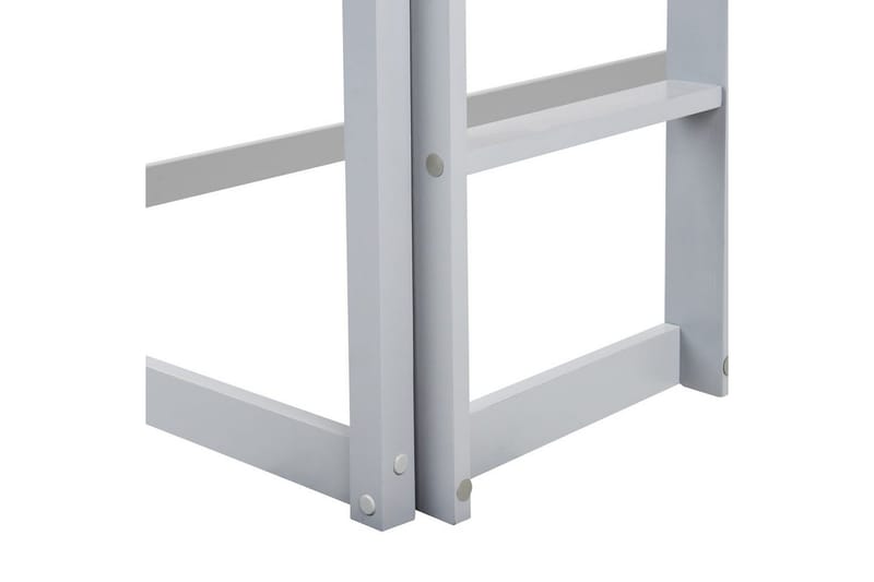 Lav køyeseng Dienne - Grå - Møbler - Barnemøbler - Barneseng & Juniorseng - Loftseng barn