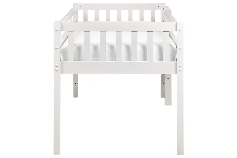 Lav køyeseng Peipin - Hvit - Møbler - Barnemøbler - Barneseng & Juniorseng - Loftseng barn