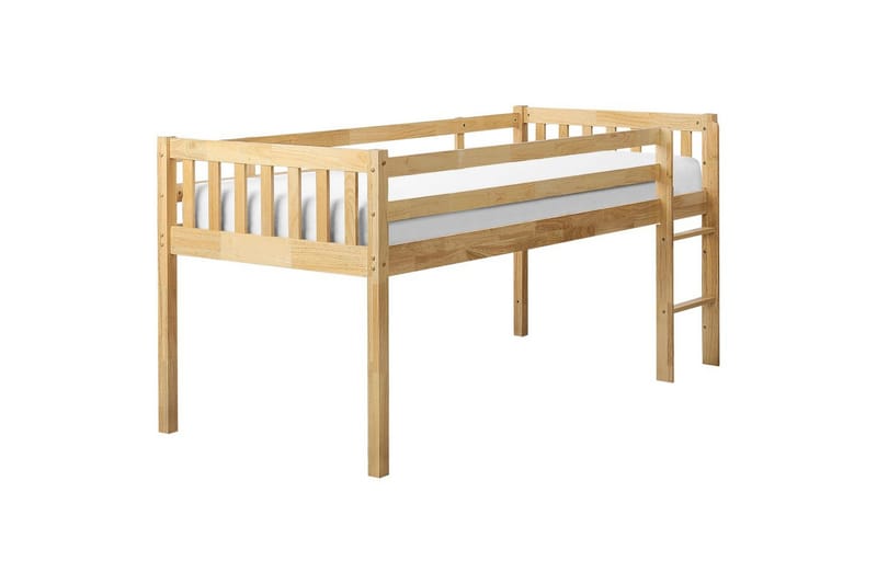 Lav køyeseng Peipin - Lyst tre - Møbler - Barnemøbler - Barneseng & Juniorseng - Loftseng barn