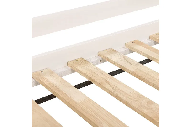 Lav køyeseng Peipin - Hvit - Møbler - Barnemøbler - Barneseng & Juniorseng - Loftseng barn