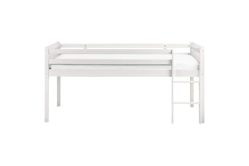 Lav køyeseng Peipin - Hvit - Møbler - Barnemøbler - Barneseng & Juniorseng - Loftseng barn