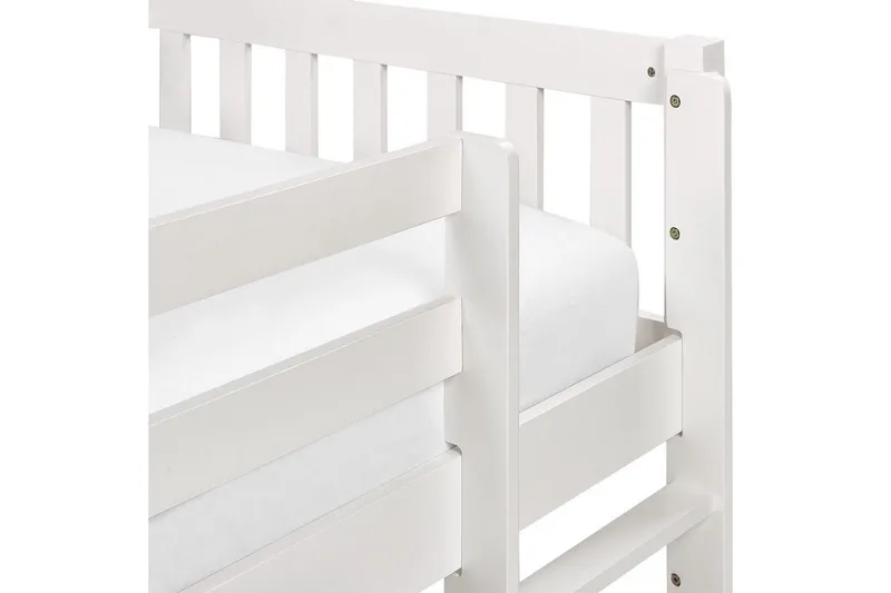 Lav køyeseng Peipin - Hvit - Møbler - Barnemøbler - Barneseng & Juniorseng - Loftseng barn