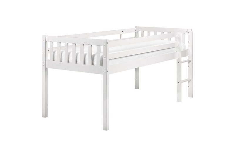 Lav køyeseng Peipin - Hvit - Møbler - Barnemøbler - Barneseng & Juniorseng - Loftseng barn