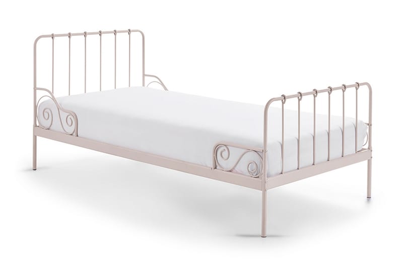 Lilliam Barneseng 90x200 - Rosa - Møbler - Barnemøbler - Barneseng & Juniorseng
