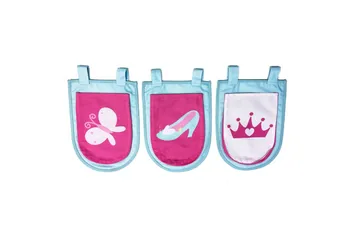 Middelseng med gardin Pino Princess Grå, Grå, Med sklie, Prinsesse, 3 - Grå, Grå, Med sklie, Prinsesse, 3 - Møbler - Barnemøbler - Barneseng & Juniorseng - Husseng