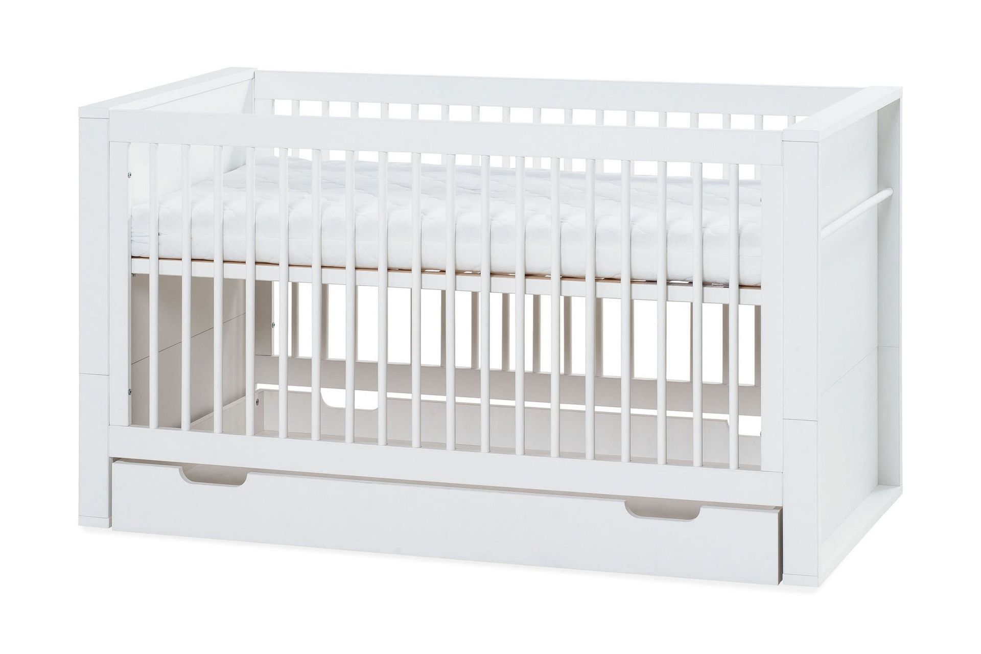 Milk Sprinkelseng 70x140 cm Hvit - Hvit - Møbler - Barnemøbler - Barneseng & Juniorseng - Sprinkelseng