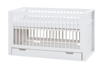 Milk Sprinkelseng 70x140 cm Hvit - Hvit - Møbler - Barnemøbler - Barneseng & Juniorseng - Sprinkelseng