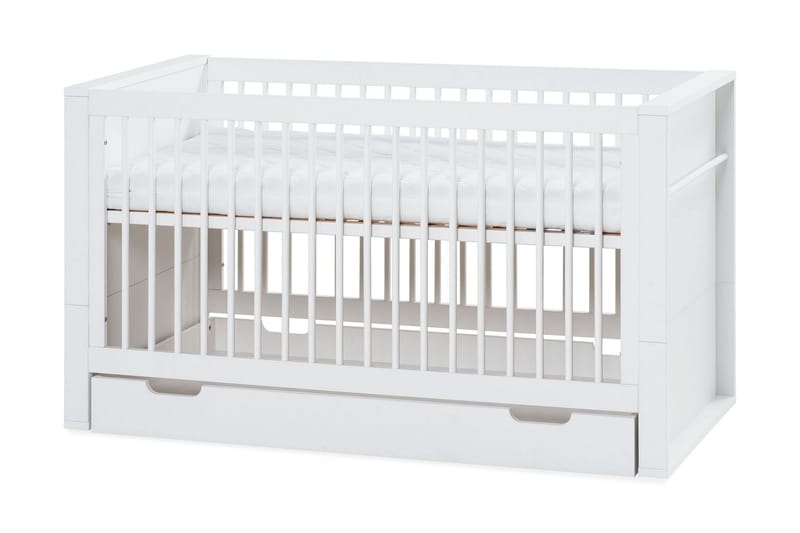 Milk Sprinkelseng 70x140 cm Hvit - Hvit - Møbler - Barnemøbler - Barneseng & Juniorseng - Sprinkelseng