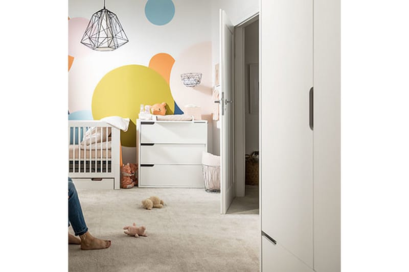 Milk Sprinkelseng 70x140 cm Hvit - Hvit - Møbler - Barnemøbler - Barneseng & Juniorseng - Sprinkelseng