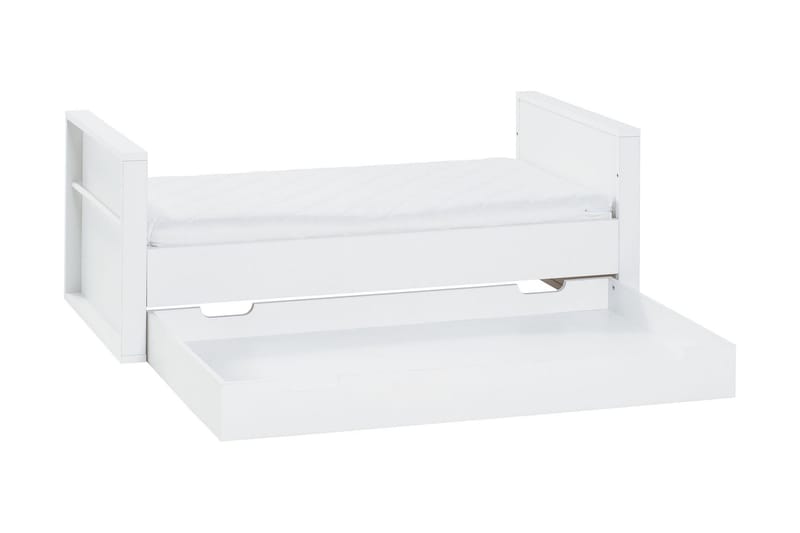 Milk Sprinkelseng 70x140 cm Hvit - Hvit - Møbler - Barnemøbler - Barneseng & Juniorseng - Sprinkelseng