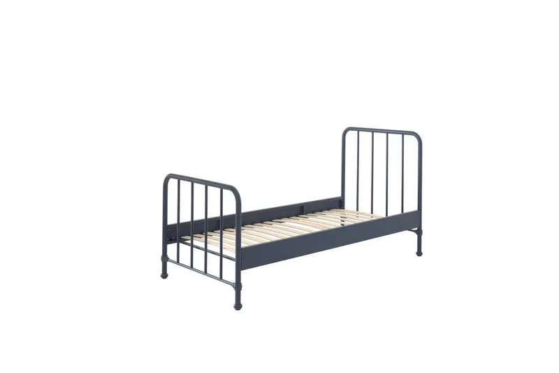 Seng Bronxx Blå, 90 x 200 cm - Blå, 90 x 200 cm - Møbler - Barnemøbler - Barneseng & Juniorseng