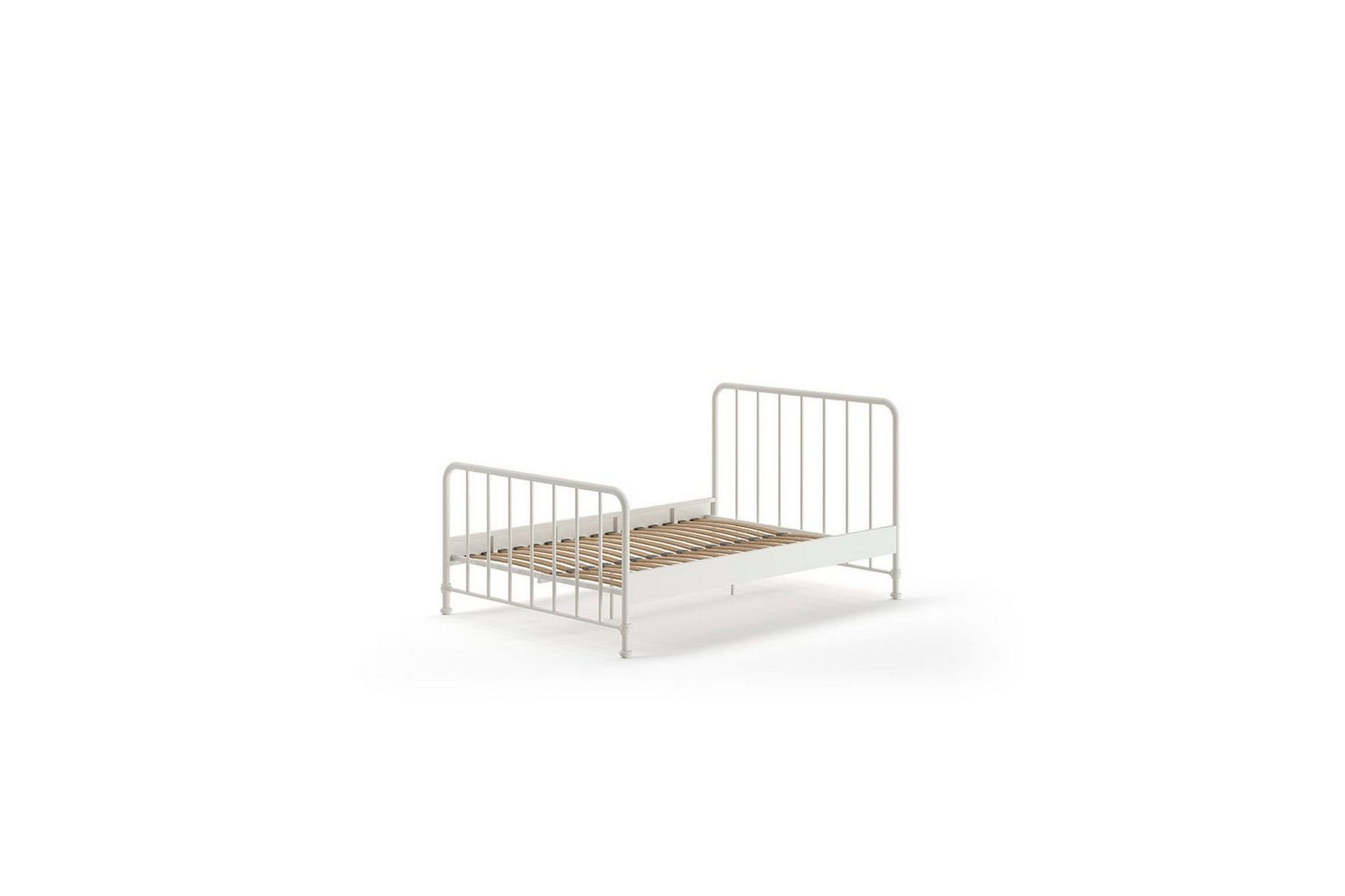 Seng Bronxx Hvit, 140 x 200 cm - Hvit, 140 x 200 cm