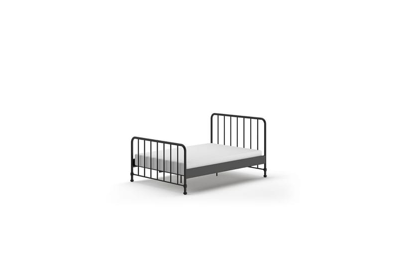 Seng Bronxx Svart, 140 x 200 cm - Svart, 140 x 200 cm - Møbler - Barnemøbler - Barneseng & Juniorseng