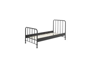 Seng Bronxx Svart, 90 x 200 cm