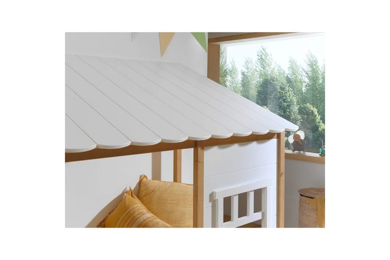 Seng Husseng Brun - Brun - Møbler - Barnemøbler - Barneseng & Juniorseng - Husseng