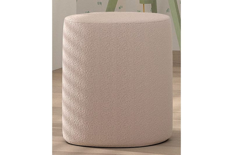 Seng med 2 nattbord Måne 140x200 cm Rosa - Rosa - Møbler - Barnemøbler - Barneseng & Juniorseng