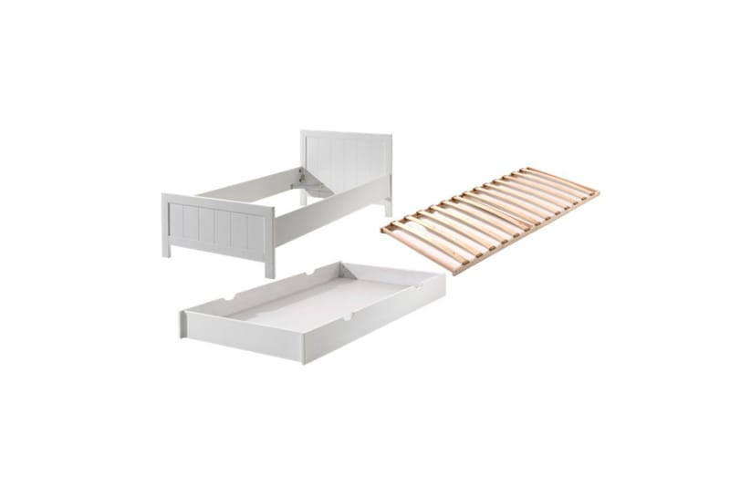 Seng med lamellbunn skuff Erik, undefined