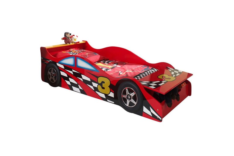 Seng Race Rosa 70x140 cm Med Madrass, Med Madrass