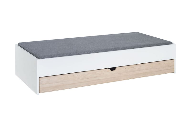 Seng Stige 90X200 hvit / furu - VOX - Møbler - Barnemøbler - Barneseng & Juniorseng