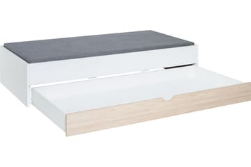 Seng Stige 90X200 hvit / furu - VOX - Møbler - Barnemøbler - Barneseng & Juniorseng
