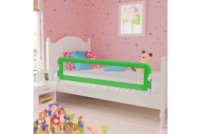 Sengehest småbarn 150 x 42 cm grønn - Møbler - Barnemøbler - Barneseng & Juniorseng